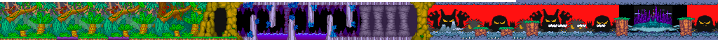 Thumbnail for a map of Round 4: Battle Stage 1 for the Arcade game Mega Twins.