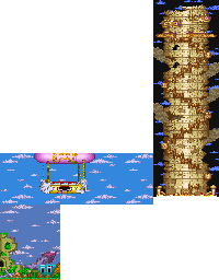 Thumbnail for a map of Round 5: Escape To Paradise for the Arcade game Mega Twins.