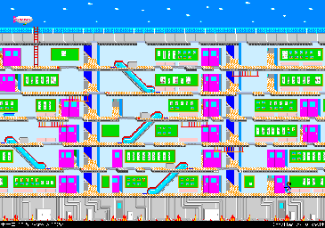 Thumbnail for a map of Stage 2 for the Arcade game Momoko 120%.
