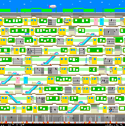 Thumbnail for a map of Stage 4 for the Arcade game Momoko 120%.