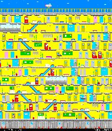 Thumbnail for a map of Stage 5 for the Arcade game Momoko 120%.