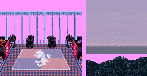 Thumbnail for a map of Spike Ball for the Arcade game Mutant Fighter.