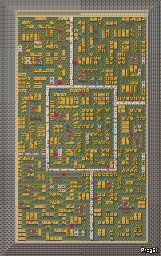 Thumbnail for a map of Rally-X Arrangement Rounds 08-10 for the Arcade game Namco Classic Collection: Vol. 2.