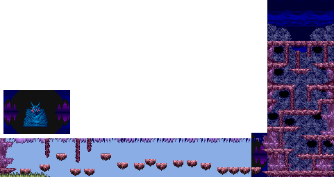 Thumbnail for a map of Stage 7: Nightmare King for the Arcade game Nemo.