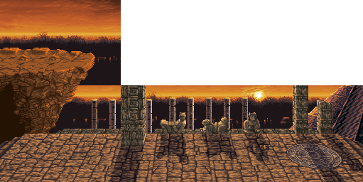 Thumbnail for a map of Stage 4 for the Arcade game Night Slashers.