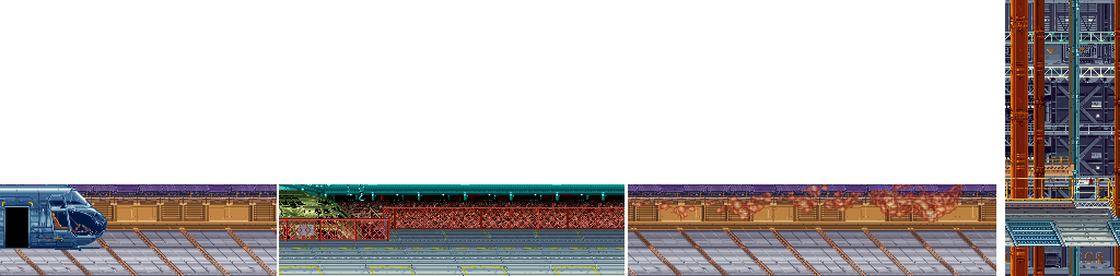 Thumbnail for a map of Stage 6 for the Arcade game Night Slashers.