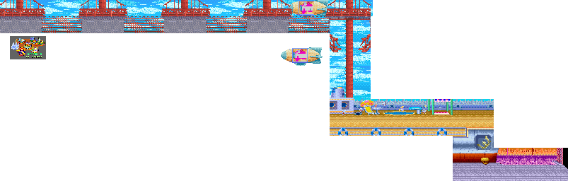 Thumbnail for a map of Stage 2: In Cisco for the Arcade game Ninja Baseball Bat Man.