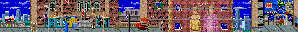 Thumbnail for a map of Round 1 for the Arcade game Ninja Gaiden.