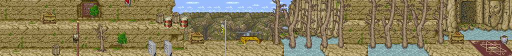 Thumbnail for a map of Round 4 for the Arcade game Ninja Gaiden.