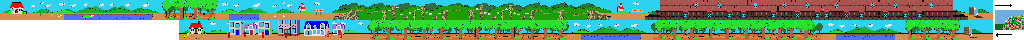 Thumbnail for a map of Trip 5 for the Arcade game Pac-Land.