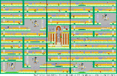Thumbnail for a map of Level 4 for the Arcade game Pitfall II: The Lost Caverns.