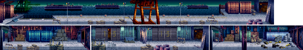 Thumbnail for a map of Round 5 for the Arcade game Pretty Soldier: Sailor Moon.