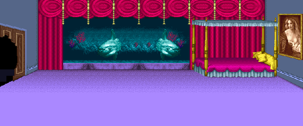 Thumbnail for a map of Stage 2 Castle Master Bedroom for the Arcade game The Punisher.