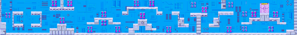 Thumbnail for a map of Stage-05 for the Arcade game Quartet.