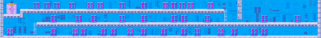 Thumbnail for a map of Stage-08 for the Arcade game Quartet.