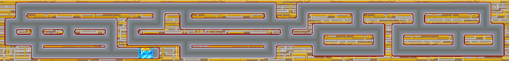 Thumbnail for a map of Stage-09 for the Arcade game Quartet.