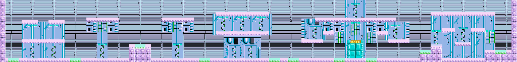 Thumbnail for a map of Stage-11 for the Arcade game Quartet.