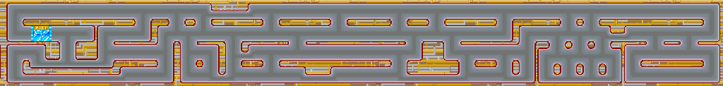 Thumbnail for a map of Stage-13 for the Arcade game Quartet.