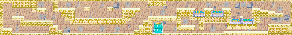 Thumbnail for a map of Stage-15 for the Arcade game Quartet.