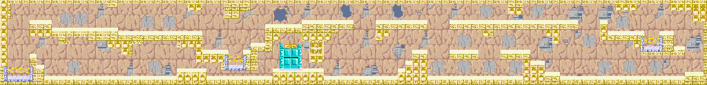Thumbnail for a map of Stage-17 for the Arcade game Quartet.