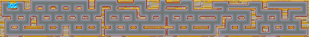 Thumbnail for a map of Stage-18 for the Arcade game Quartet.