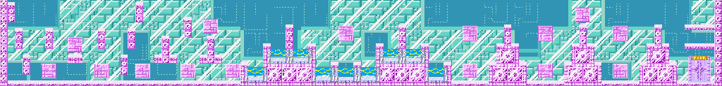 Thumbnail for a map of Stage-19 for the Arcade game Quartet.