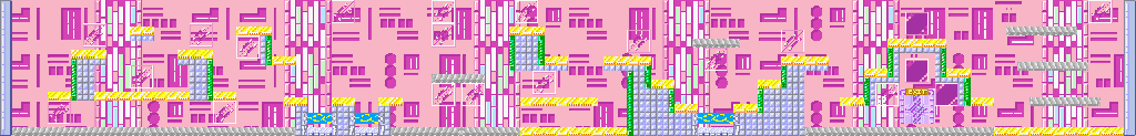 Thumbnail for a map of Stage-26 for the Arcade game Quartet.