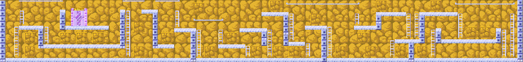 Thumbnail for a map of Stage-30 for the Arcade game Quartet.