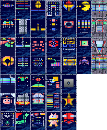 Thumbnail for a map of Rounds for the Arcade game Quester.