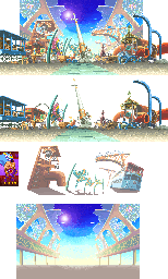 Thumbnail for a map of Egith for the Arcade game Rabbit.