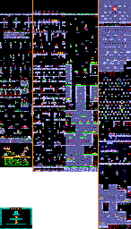 Thumbnail for a map of World 3: Monster Island for the Arcade game Rainbow Islands: The Story Of Bubble Bobble 2.