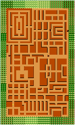 Thumbnail for a map of Level 2 for the Arcade game Rally-X.