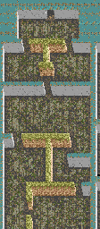 Thumbnail for a map of Stage 7 for the Arcade game The Real Ghostbusters.