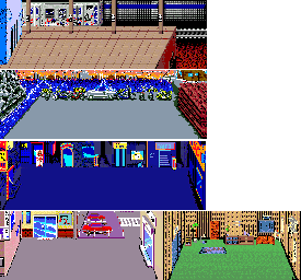 Thumbnail for a map of Maps for the Arcade game Renegade.