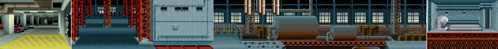 Thumbnail for a map of Sector 3 for the Arcade game RoboCop 2.