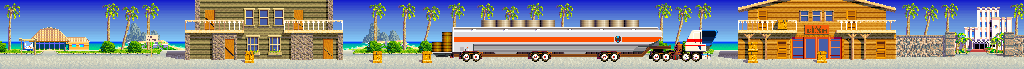 Thumbnail for a map of Round 1 for the Arcade game Rolling Thunder 2.