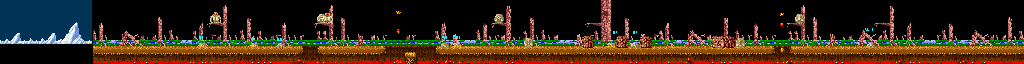 Thumbnail for a map of Round 10 for the Arcade game Rygar: Legendary Warrior.