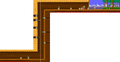 Thumbnail for a map of Round 11 for the Arcade game Rygar: Legendary Warrior.
