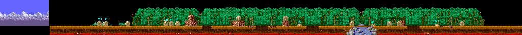 Thumbnail for a map of Round 14 for the Arcade game Rygar: Legendary Warrior.
