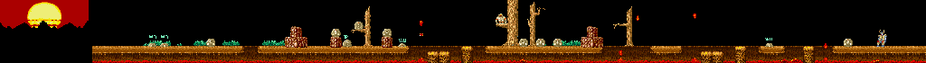 Thumbnail for a map of Round 16 for the Arcade game Rygar: Legendary Warrior.