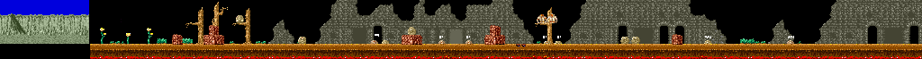 Thumbnail for a map of Round 26 for the Arcade game Rygar: Legendary Warrior.