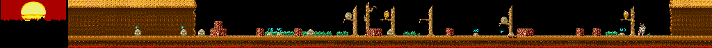 Thumbnail for a map of Round 4 for the Arcade game Rygar: Legendary Warrior.