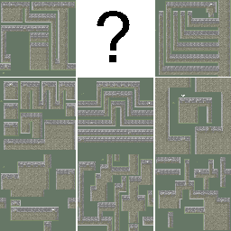 Thumbnail for a map of Floors 019-027 for the Arcade game Shackled.