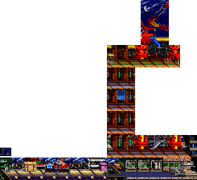 Thumbnail for a map of Construction Site for the Arcade game Shadow Force.