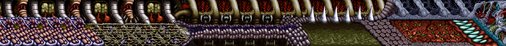 Thumbnail for a map of Lucifer's Stomach for the Arcade game Shadow Force.