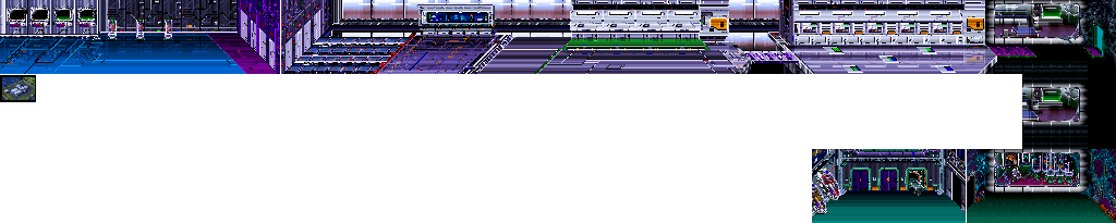 Thumbnail for a map of Scientific Laboratory for the Arcade game Shadow Force.