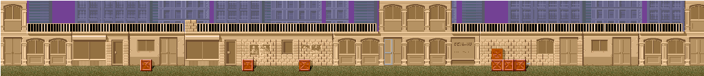 Thumbnail for a map of Mission 1 Section 1 for the Arcade game Shinobi.
