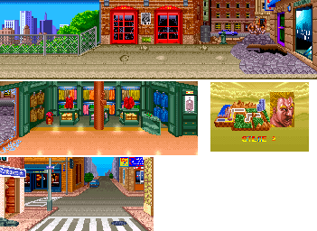 Thumbnail for a map of Stage 2 for the Arcade game Silent Dragon.