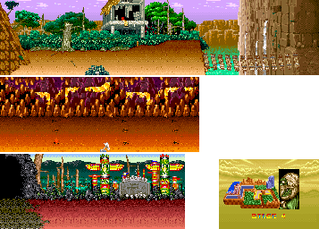 Thumbnail for a map of Stage 4 for the Arcade game Silent Dragon.