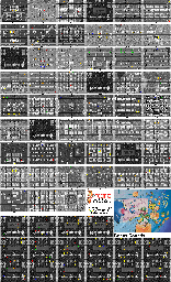 Thumbnail for a map of Rounds (Hidden Items) for the Arcade game Solomon's Key.